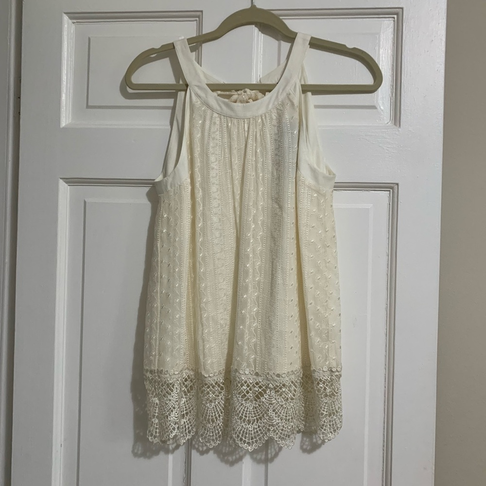 NWT - Beautiful Ella Moss Silk Tank